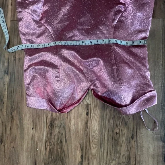 Mac Duggal 67230 Fabulouss Strapless Metallic Pink Strapless Mermaid Gown 18W - Picture 5 of 10